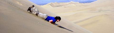 Foto 1 de Sandboarding en el Cerro Blanco